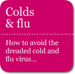 Colds and flu. How to avoid the flu virus